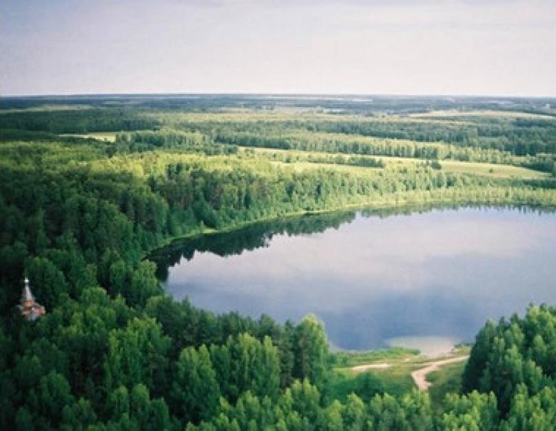 Legendy i mistycyzm jeziora Svetloyar.  Jezioro Svetloyar - mała rosyjska atlantyda Naturalne cechy jeziora