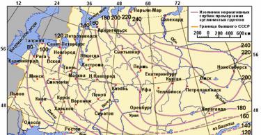 Глубина промерзания грунта в ленинградской области по снип для заложения фундамента и коммуникационных систем