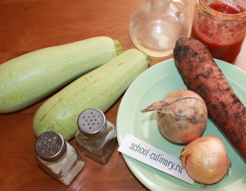 Come cucinare le zucchine con lo stufato.  Zucchine brasate: le migliori ricette.  Come cucinare correttamente e gustose zucchine in umido.  Zucchine stufate con carote e cipolle